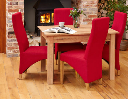 Wood Furniture UK - Shop Mobel Oak Dining Table (4 Seater) - Oakavia