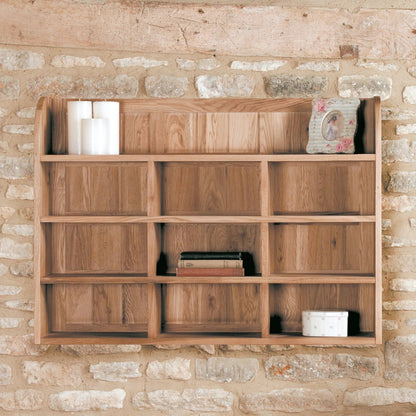 Wood Furniture UK - Shop Mobel Oak Reversible Wall Rack - Oakavia