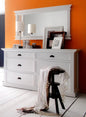 NovaSolo Halifax Classic White Dresser - Oakavia