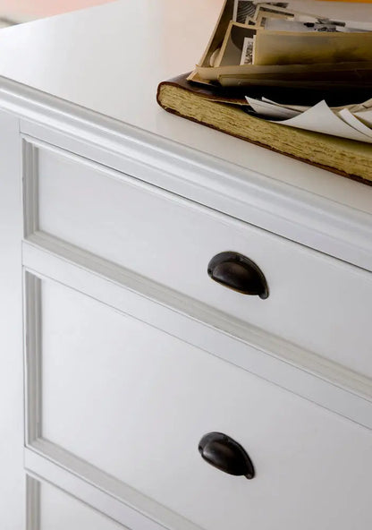 NovaSolo Halifax Classic White Dresser - Oakavia