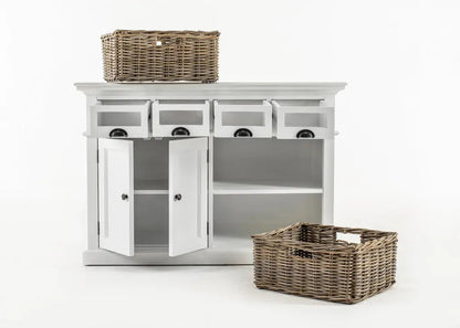 NovaSolo Halifax Classic White Kitchen Buffet - Oakavia