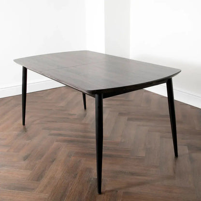 Oxford Grey Oak Dining Table - Oakavia