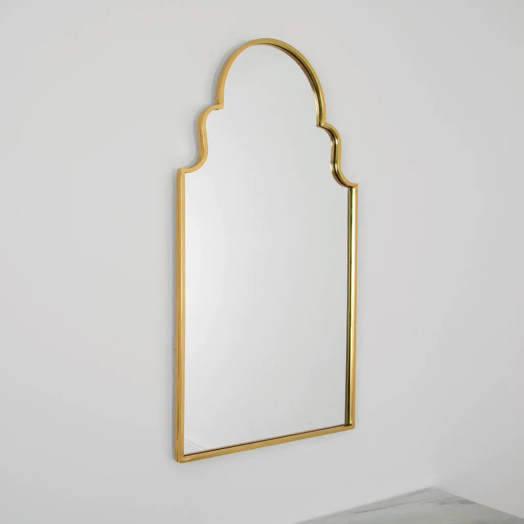 Roman Window Mirror - Gold - Oakavia