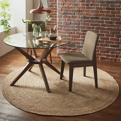 Round Jute Rug - 150cm - Oakavia