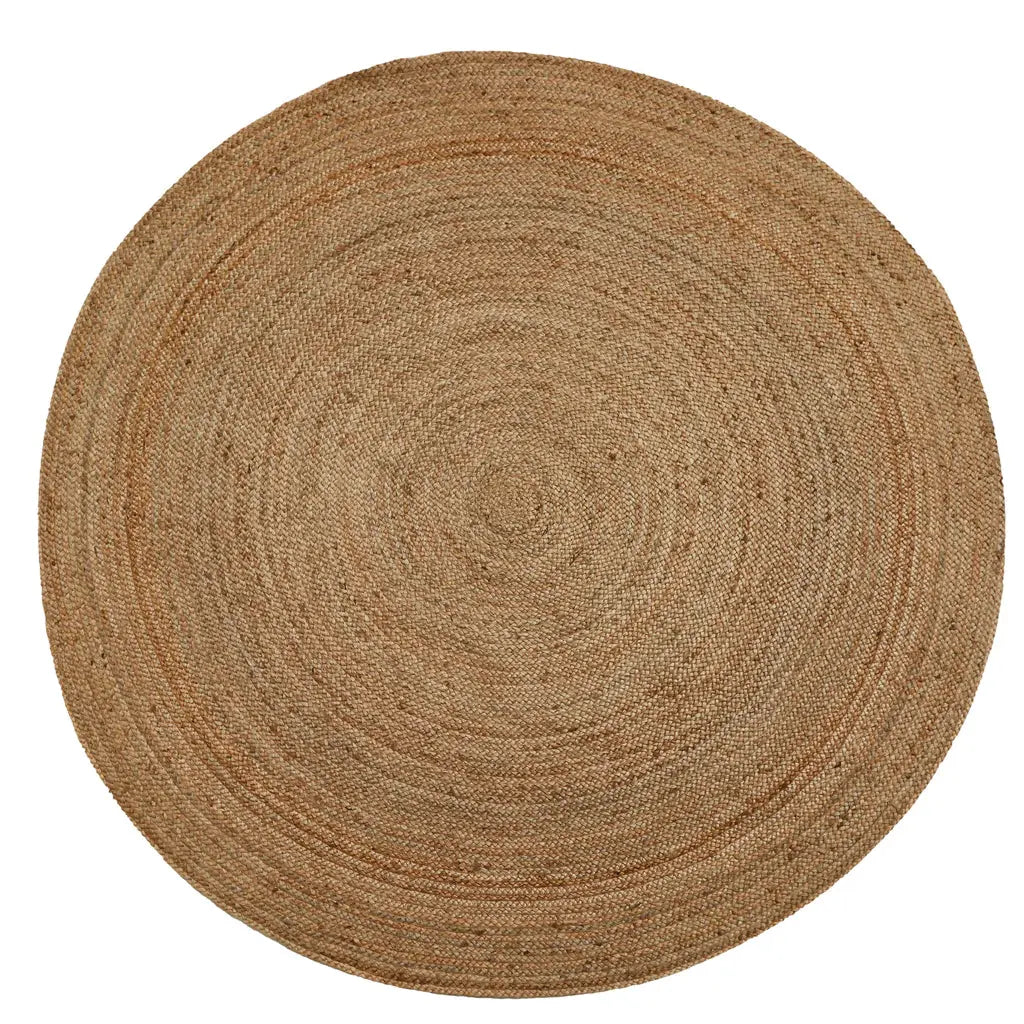 Round Jute Rug - 90cm - Oakavia