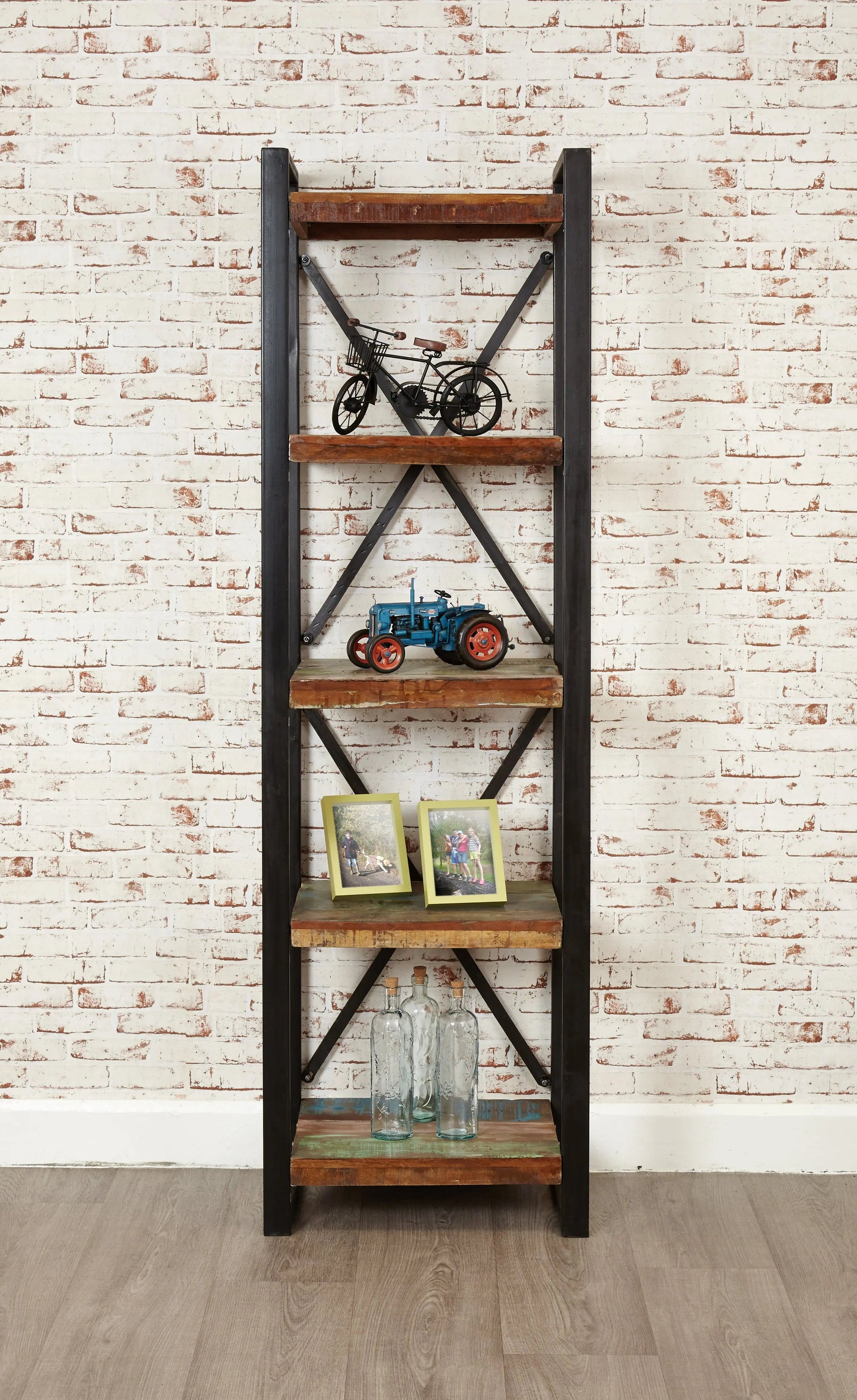 Wood Furniture UK - Shop Urban Chic Alcove Bookcase - Oakavia