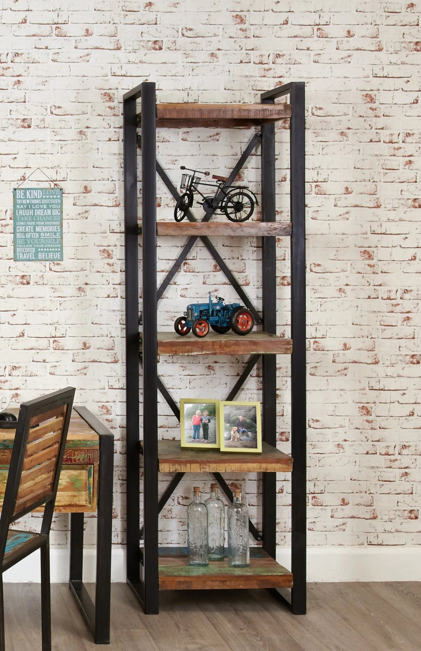 Wood Furniture UK - Shop Urban Chic Alcove Bookcase - Oakavia