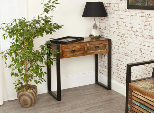 Wood Furniture UK - Shop Urban Chic Console Table - Oakavia