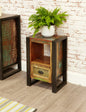 Wood Furniture UK - Shop Urban Chic Lamp Table / Bedside Cabinet - Oakavia