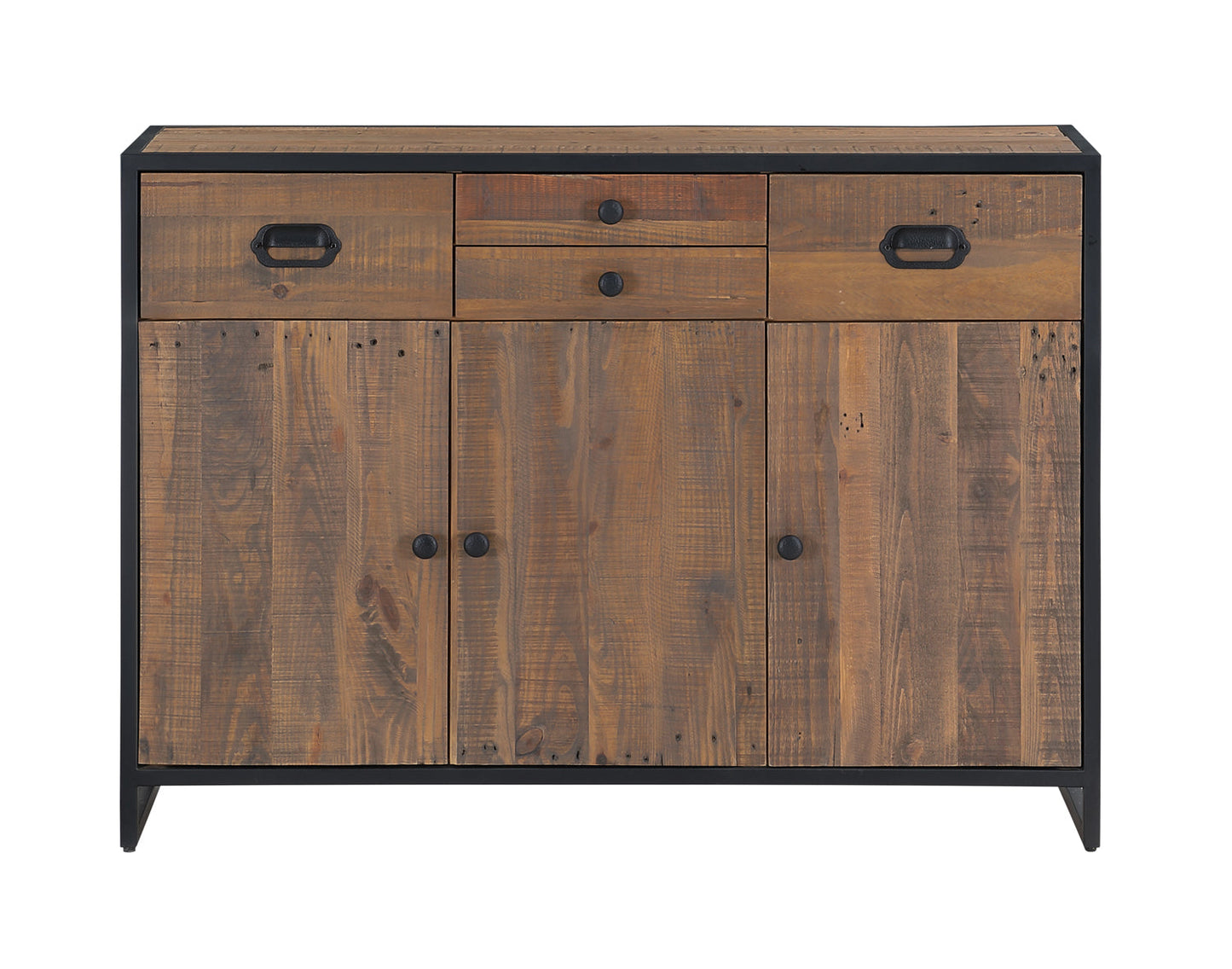 Ooki - Sideboard With 3 Doors & 4 Drawers Baumhaus