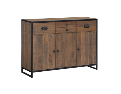 Ooki - Sideboard With 3 Doors & 4 Drawers Baumhaus