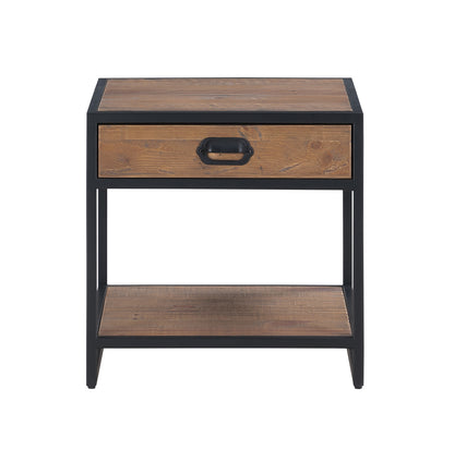 Ooki - Lamp / Side Table With Drawer Baumhaus