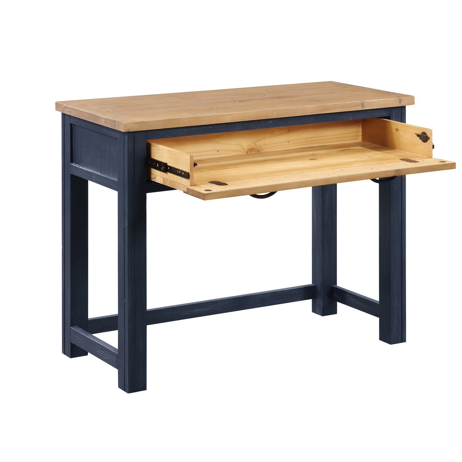 Splash of Blue - Hidden Spacesaver Desk - oakavia.com