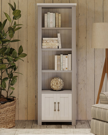 Greystone - Narrow Bookcase Baumhaus