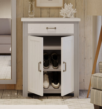 Greystone - Shoe Storage Cupboard With Drawer Baumhaus