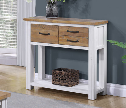 Splash of White - Small Console Table