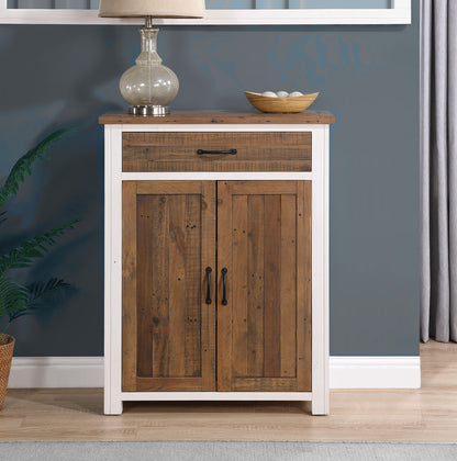 Splash of White - Shoe Storage Cupboard With Drawer