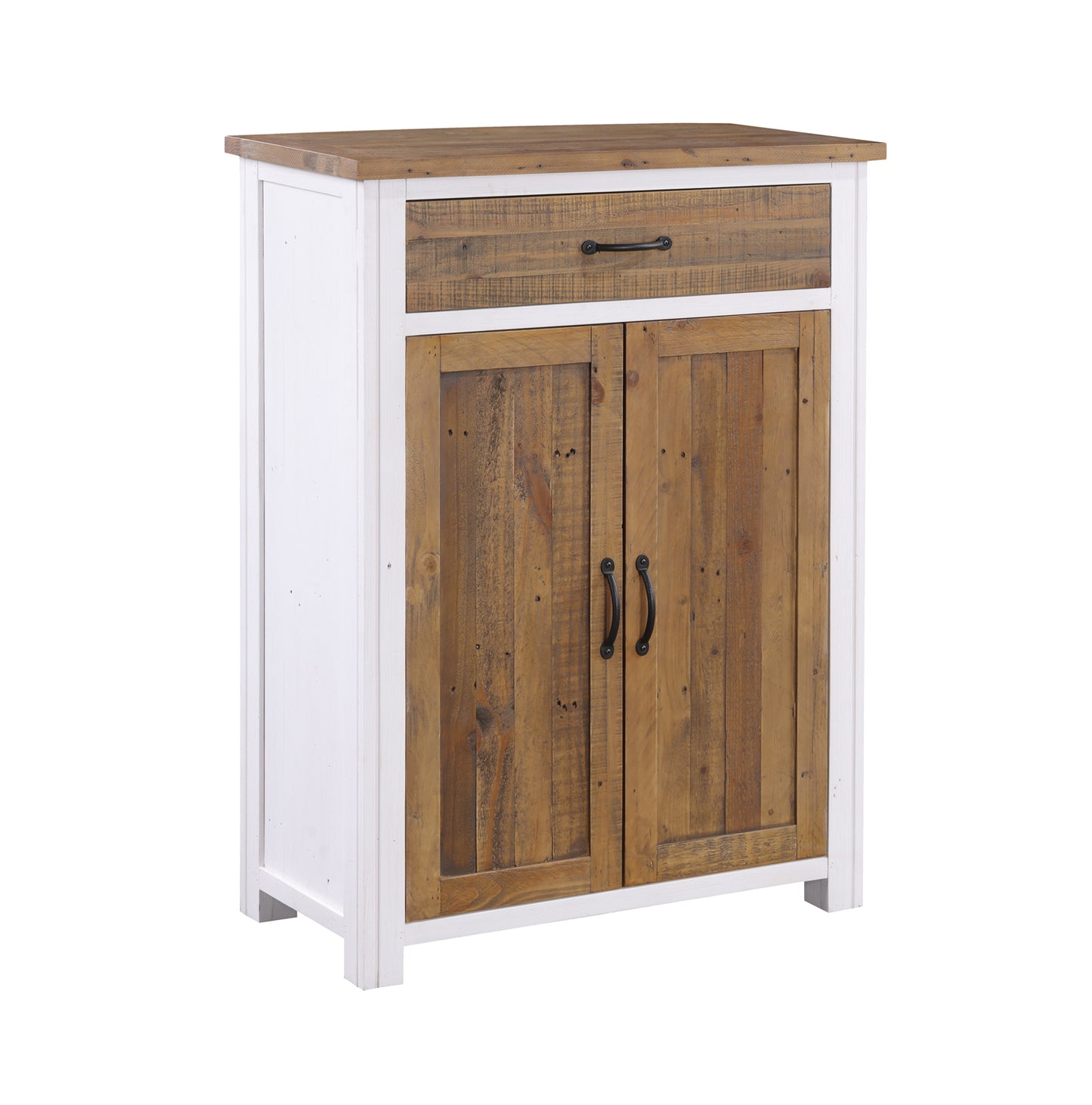 Splash of White - Shoe Storage Cupboard - Oakavia