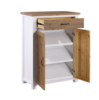 Splash of White - Shoe Storage Cupboard - Oakavia