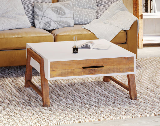 Trinity  - Reclaimed Square Coffee Table - Oakavia